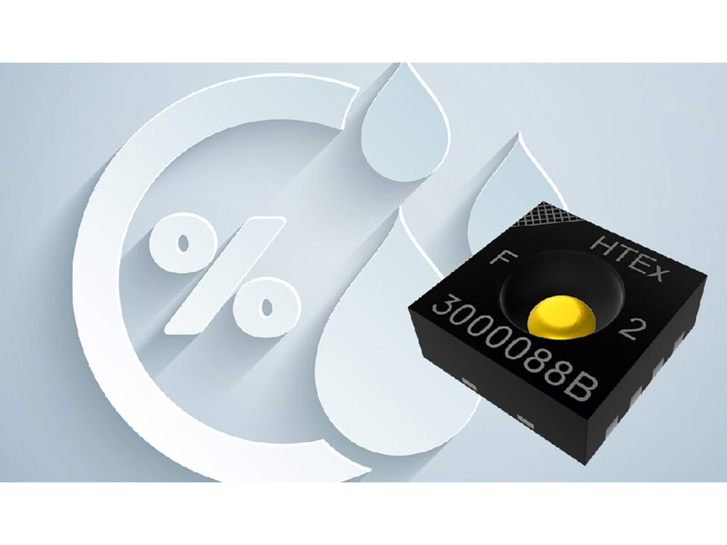 Digitaal sensor-element voor uiterst nauwkeurige vochtigheids- en temperatuurmeting