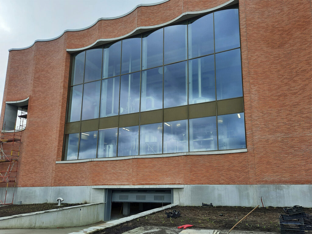 New brewery building symbolizes craft beer tradition